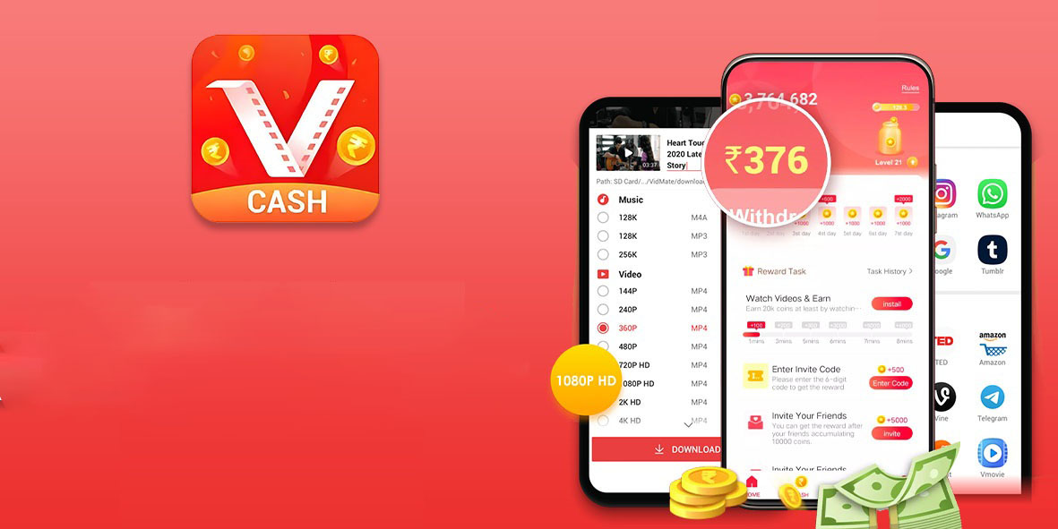 vidmate cash